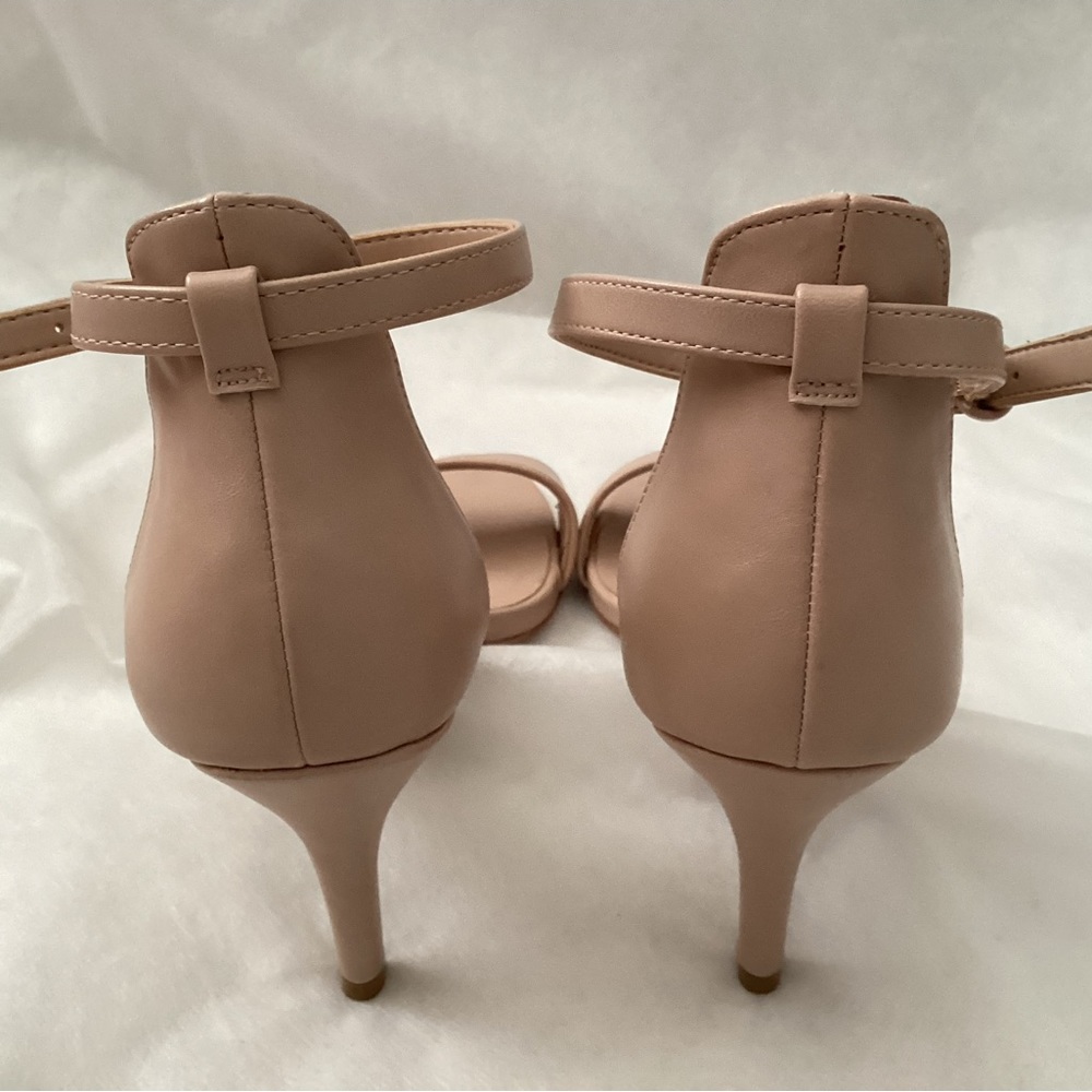 Aldo Ankle Strap Open Toe Heels, Size 7.5 - Picture 4 of 9